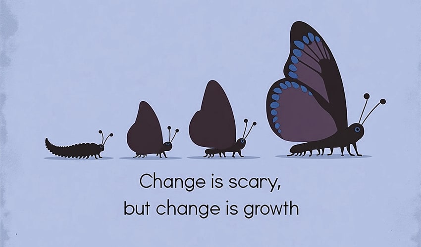 Change is Scary, but Change is Growth